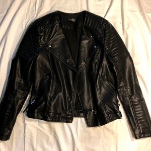 Top Shop Pleather Jacket